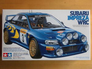 【新品未使用(未組立品)】プラモデル [SUBARU IMPREZA WRC(モンテカルロラリー仕様)～補助ランプパーツSET付] (サイズ1/24・TAMIYA製)