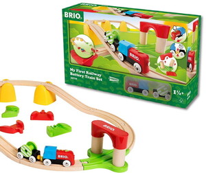 マイファースト バッテリーパワーレールセット　33710　知育玩具 BRIO ブリオ　送料無料