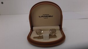 〇　LANCEL　タイピン　カフス　セット　中古