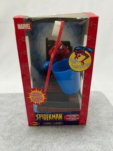 スパイダーマン　歯磨きセット　歯みがき　歯ブラシ　コップ　Spider-Man toothbrush holder