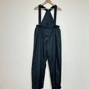 【Snow Pants】スノー パンツ スキー ウエア スノーボード サスペンダー サロペット つなぎ 防寒 レジャー メンズ ブラック L /Y23225GG