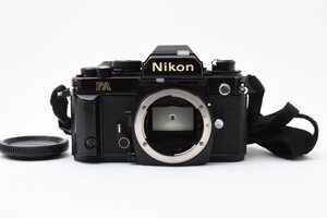 ★美品　動作確認済★ NIKON ニコン FA ブラック フィルムカメラ　モルト新品交換済 防湿庫管理　#B820