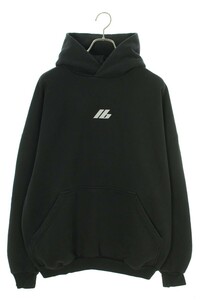 バレンシアガ パーカー 24AW サイズ:1 ACTIVEWEAR HOODIEオーバーサイズパーカー 新古品 SB01