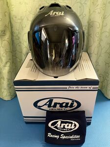 ARAI アライ Arai ジェットヘルメット　SZ RamⅢ アルミナグレー　ALUMINA GREY Lサイズ　中古品