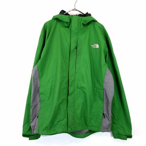 SALE// THE NORTH FACE ノースフェイス HYVENT マウンテンパーカー アウトドア キャンプ アウター 防寒 登山 グリーン (メンズ L) O0077