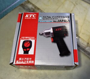 京都機械工具　(KTC) 12.7sq. インパクトレンチ (コンポジットタイプ) JAP451 ブラック//未使用品