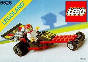 Lego6526ドラッグスター1989年説明書付