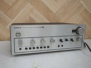 ☆【2K0529-2】 SONY ソニー INTEGRATED STEREO AMPLIFIER プリメインアンプ TA-4650 100V ジャンク