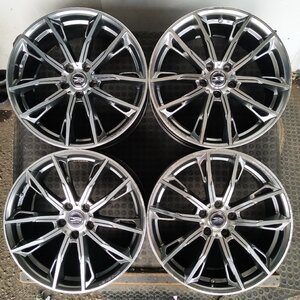 管理番号：A7-234【4本価格】【19×7.5J 5x114.3 ET+48 ハブ73】BROCHEN・ノア ヴォクシー等・店頭引取可能・適格請求書発行可能