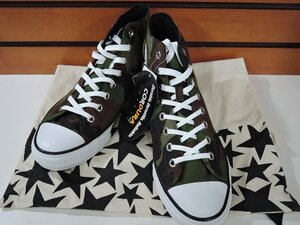 コンバース ゴルフシューズ スニーカー ALL STAR GF CORDURA HI オールスター GF コーデュラ HI 33500100 カモフラ 迷彩柄 26.5cm/未使用品