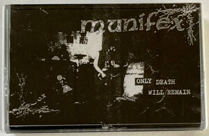 MUNIFEX / Demo (Cassette Tape) AnxietyRecords hardcorepunk crust crustcore punkcassette クラスト パンクカセット canadianhardcore