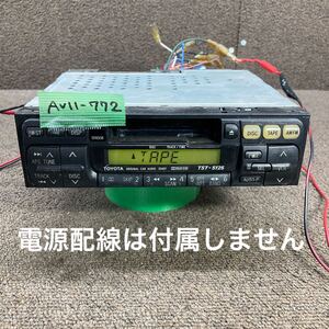 AV11-772 激安 カーステレオ TOYOTA 08600-00580 TST-5125 D2903225 カセット テープデッキ 本体のみ 簡易動作確認済み 中古現状品