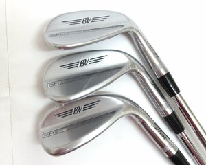 新品★タイトリスト★ボーケイ VOKEY SM10 ウェッジ★ツアークローム★2024★(48/10 F)(52/12 F)(56/14 F) 3本組★DG★S200★日本正規品