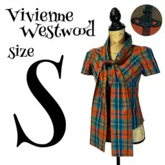 【完売品】【1】Vivienne Westwood ボウタイ シャツ レディース