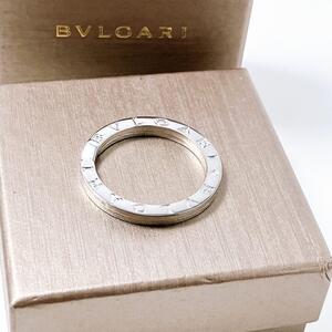 極美品＊ブルガリ BVLGARI 925 キーリング シルバー OT198 メンズ レディース アクセサリー バッグ用