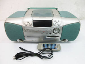 G3281【MD CDラジカセ】KENWOOD MDX-E3★ケンウッド MDパーソナルステレオシステム M FMステレオラジオ カセットレコーダー★CD MD★動作品