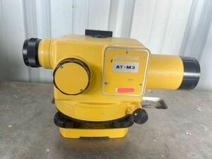 TOPCON AT-M3 オートレベル 測量機 測量機器 計測器 トプコン 動作未確認 中古現状品 ジャンク トプコン