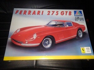 未開封 1:24 1/24 ITALERI FERRARI 275 GTB 未組み立て プラモデル