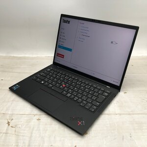 【難あり】LENOVO ThinkPad X1 Carbon 20XXS24W27 Core i7 1185G7 3.00GHz/16 GB/512 GB(NVMe) 〔C0131〕