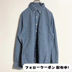 å�¤ç�€ usedã€€é•·è¢–ãƒ�ã‚§ãƒƒã‚¯æŸ„ã‚·ãƒ£ãƒ„ã€€é�’