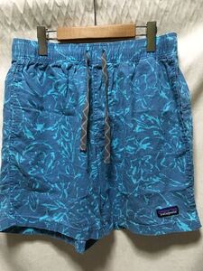 美品 patagonia バギーズナチュラル M SP16 廃番希少品 バギーズショーツ バギーズロング 420 surf hemp ヘンプ ショートパンツ