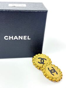 【JL5-5094】CHANEL イヤリング ココマーク ラウンド ゴールド