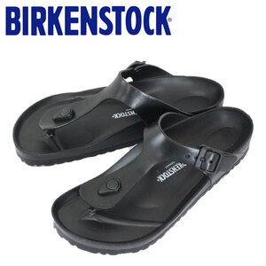 BIRKENSTOCK (ビルケンシュトック) 128201 GIZEH (ギゼ) サンダル EVA BLACK (ブラック) レギュラー (幅広) BI029-37-約24.0cm