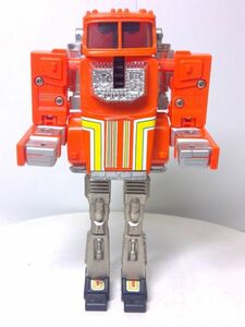 バンダイ 超合金 マシンロボ BMR-03 ビッグトレーラーロボ 海外版 GOBOTS STAKS キャブ後部・黒 当時物 レア 現状品