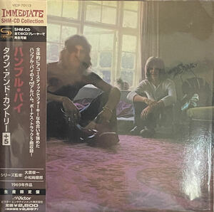 帯付紙ジャケット SHM-CD ハンブル・パイ/タウン・アンド・カントリー+5 Humble Pie 4988002571543 VICP70113