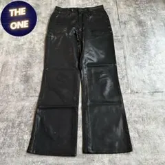 archive grunge Lee coating denim pants