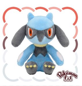 超希少 絶版 新品未開封 Pokmon fit リオル ポケモンセンター オリジナル 正規品 ぬいぐるみ 入手困難 コレクション