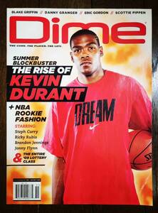 2009 AUG DIME MAGAZINE #51 KEVIN DURANT / ダイム 雑誌 ケビン デュラント NBA Basketball, Jordan, Nike, Adidas, NBA