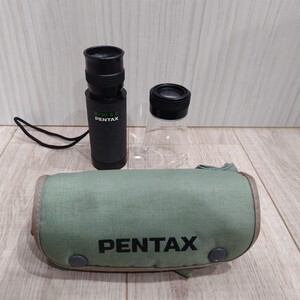 PENTAX ペンタックス8×30 6.2° 単眼鏡 拡大ルーペ ケース付き ジャンク