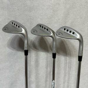 Callaway　キャロウェイ　MD3　MILLED　ウェッジ　52・56・58　3本セット　管理番号O-1358