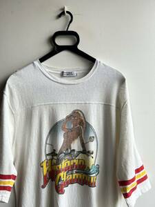 【美品】HYSTERIC GLAMOUR Tシャツ 半袖 メンズ L ガールズプリント 白 ホワイト 袖ライン 日本製 ヒステリック グラマー カットソー