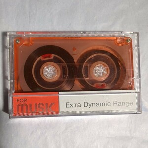 ジャンク　ナショナル　使用済み　中古　カセットテープ　RT-46 DS R 46分 FOR MUSIC　当時物　昭和レトロ National 松下電器 ファンシー