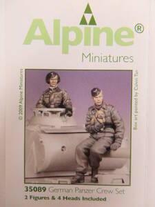 アルパイン ドイツ 戦車兵 セット（2体セット） Alpine 1/35