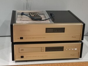 【岐阜発 CD PLAYER＋D/Aコンバーター 説明書、リモコン付 美品】Accuphase DP-80 DC-81