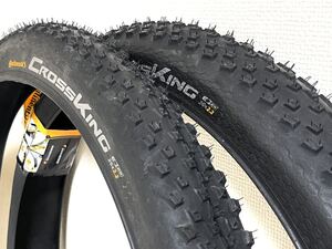 【送料無料特価】Continental CROSS KING 26×2.20 ワイヤービード新品2本セット