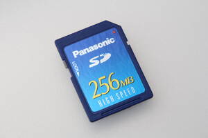 256MB SDカード Panasonic HIGH SPEED