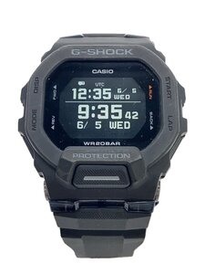 CASIO◆クォーツ腕時計_G-SHOCK/デジタル/ラバー/BLK//