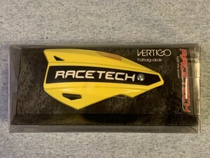 RACETECH（レーステック） ハンドガード Vertigo Cross Enduro イエロー R-KITPMVTGI00　イタリア製 ナックルガード