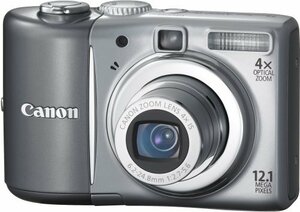 Canon デジタルカメラ PowerShot (パワーショット) A1100 IS シルバー PSA1(中古品)