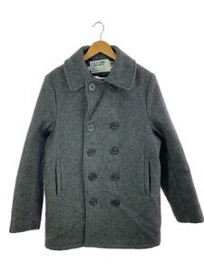 Schott◆740N/ピーコート/38/ウール/GRY