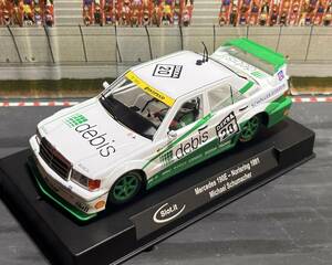 1/32 Slot.it CA44e MERCEDES 190E Norisring 1991 Michael Schumacher スロットカー