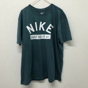 【古着一点物!】(No.751)ナイキ（Nike）メンズTシャツ(サイズ：XL)半袖緑
