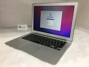 △1円スタート/Apple MacBook Air 13-inch 2017 A1466 EMC3178/Core i7 2.2GHz/256GB/8GB/13.3インチ/Mac OS Monterey/AC欠品