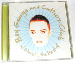 国内盤 the best of BOY GEORGE & CULTURE CLUB /at worst...〜ベストオブ・ボーイジョージ & カルチャー・クラブ/さいあく！