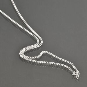 ネックレス チェーン シルバー925 2面カット喜平チェーン 幅2.6mm 長さ60cm｜鎖 銀 Silver アクセサリー レディース メンズ