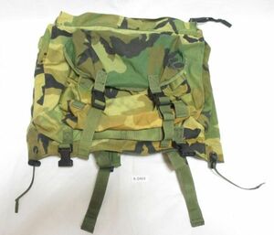 80464K 米軍 パトロールパック リュックサック ウッドランドカモ 迷彩 バッグ コンバット 放出品 アメリカ軍 ミリタリー ビンテージ◆0911